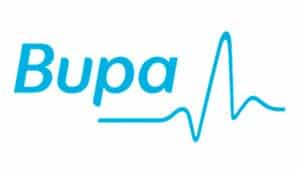 Bupa logo at Chomp Dental